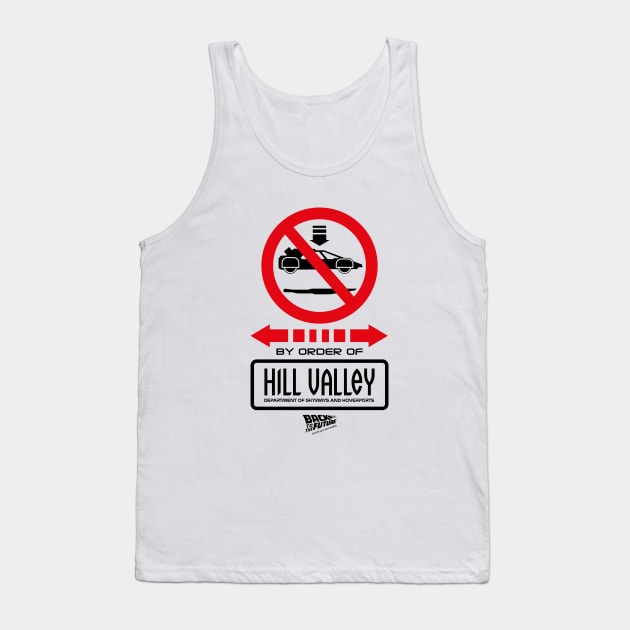 No Landing Zone Hill Valley 2015 Tank Top by avperth